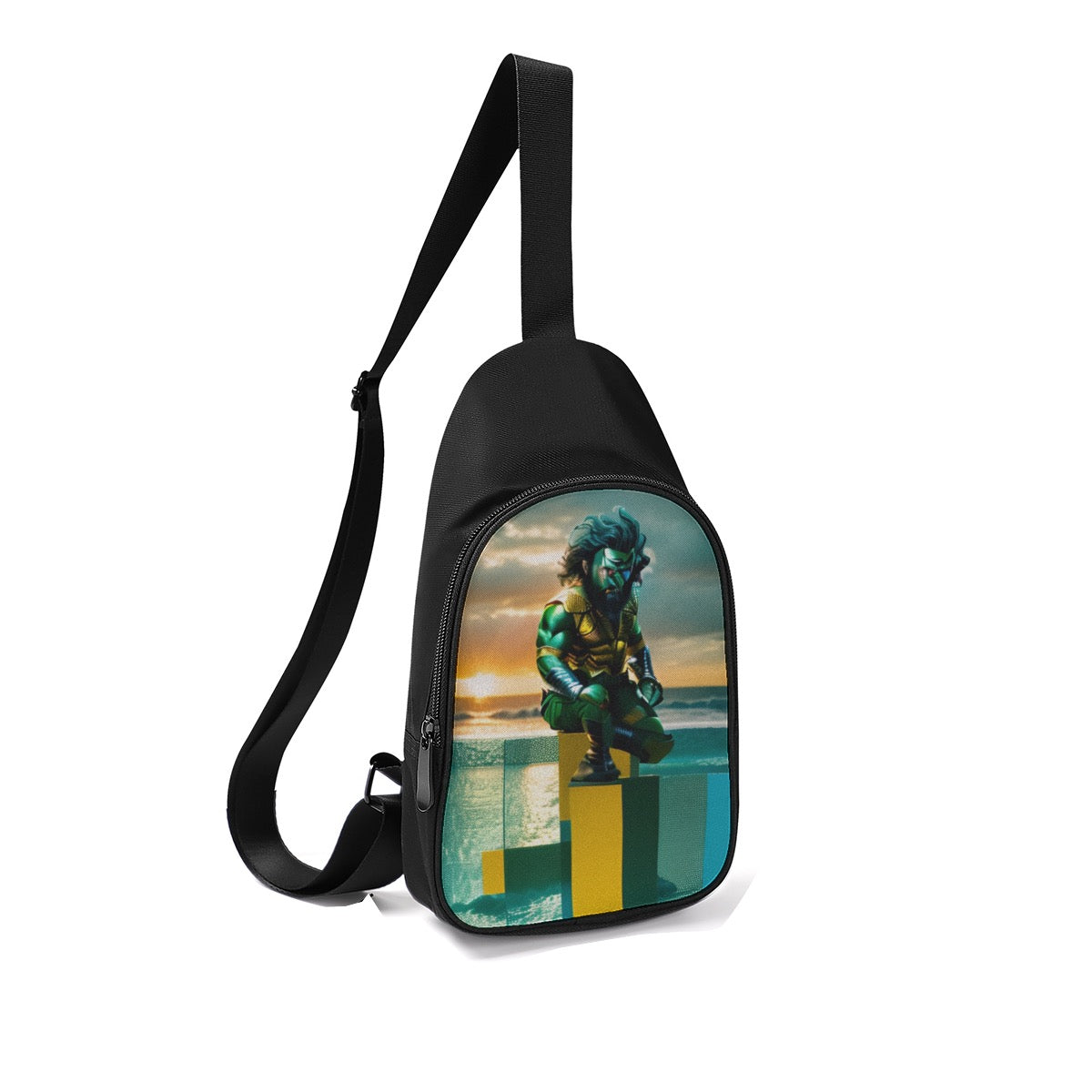 Crossbody Sling Bag Aqua Jit