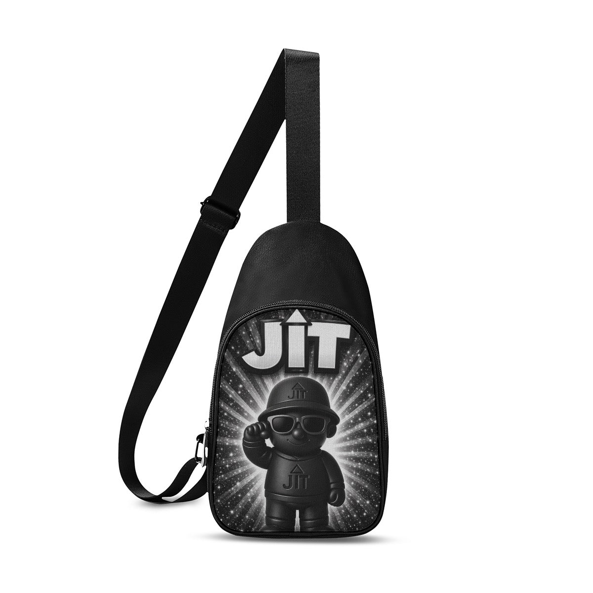 Black Crossbody Sling Bag