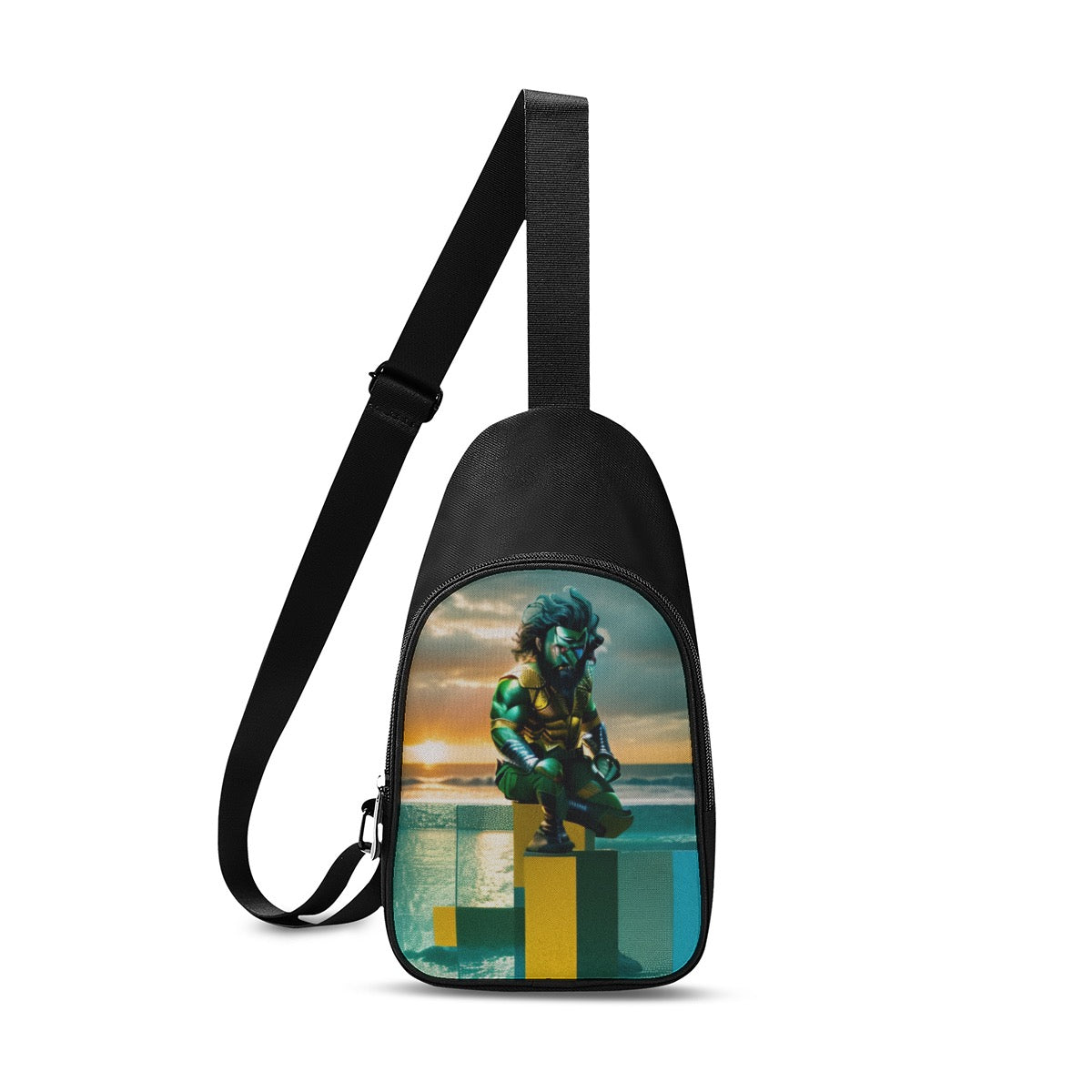Crossbody Sling Bag Aqua Jit