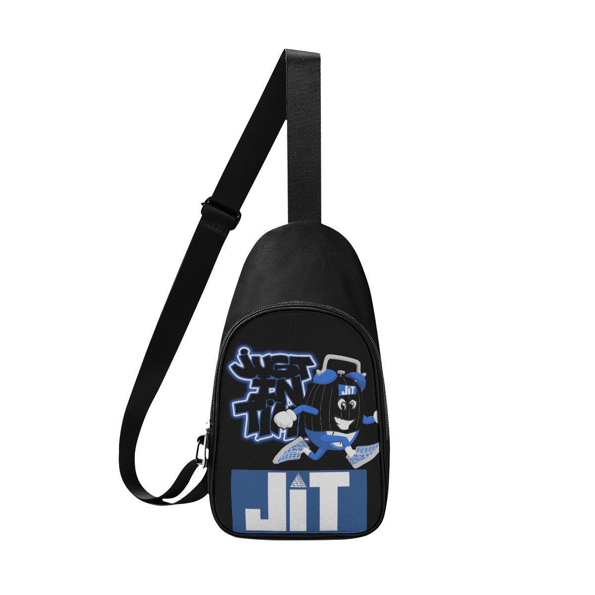 Crossbody Sling Bag Just in Time Clock