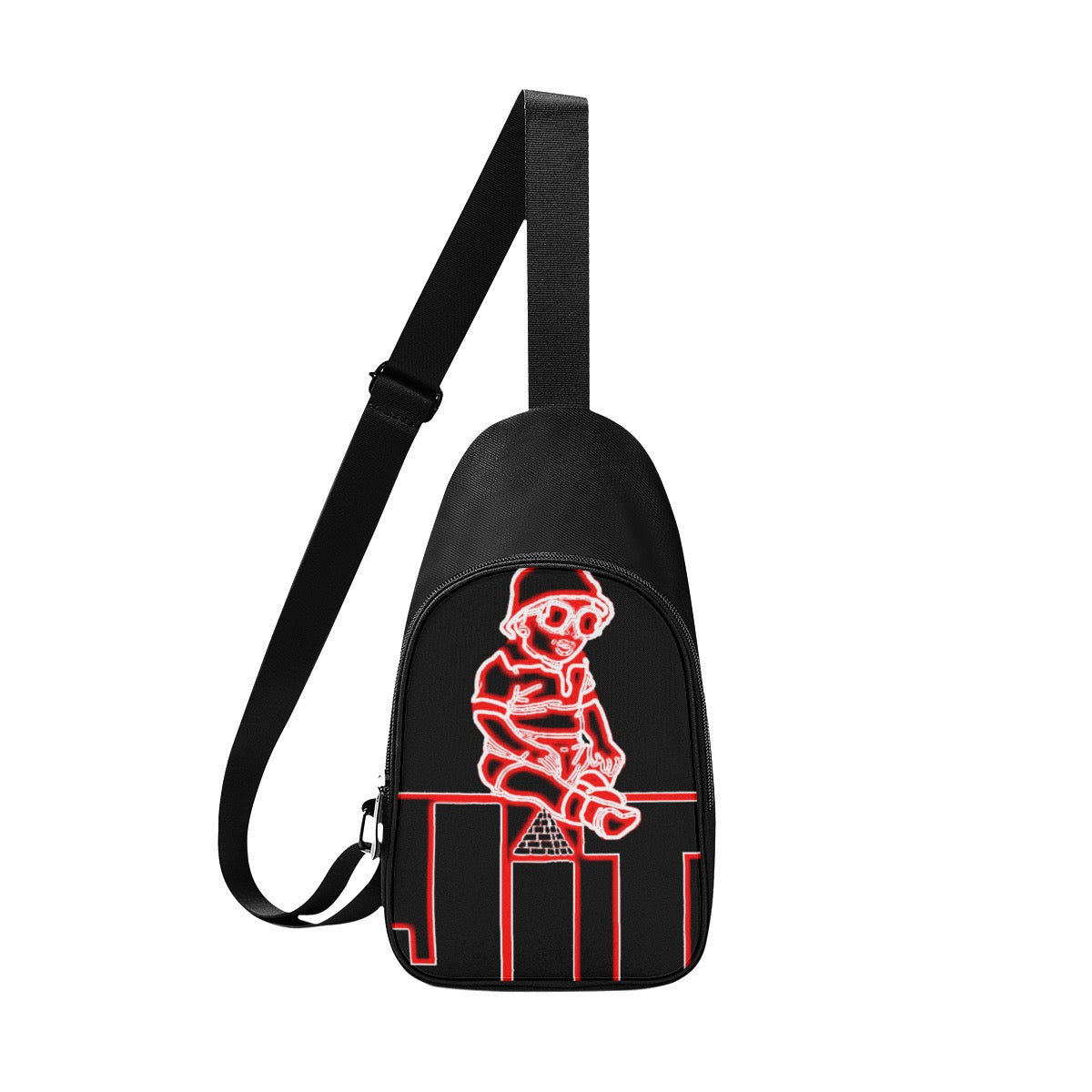 Red Highlight JIT Crossbody Sling Bag