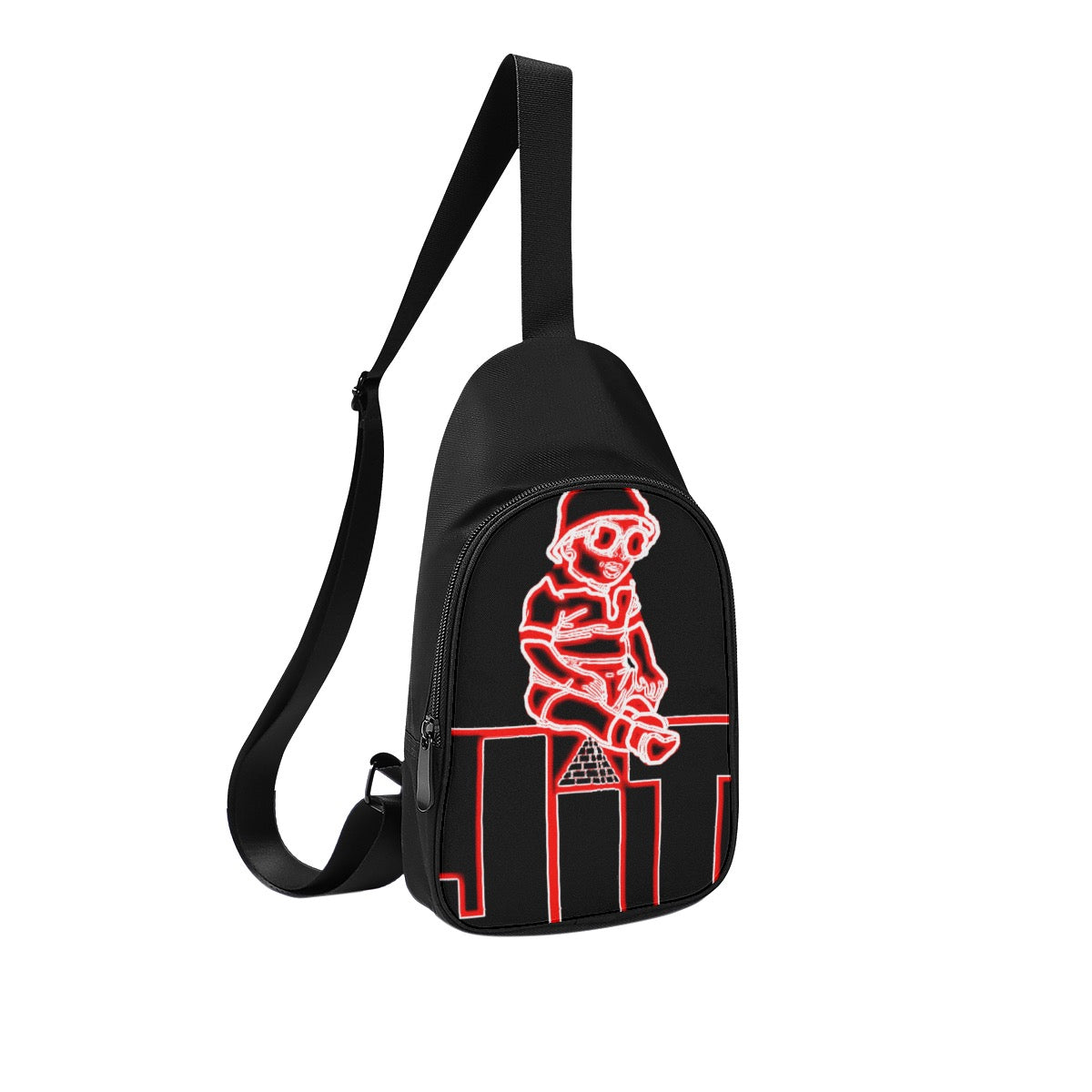 Red Highlight JIT Crossbody Sling Bag