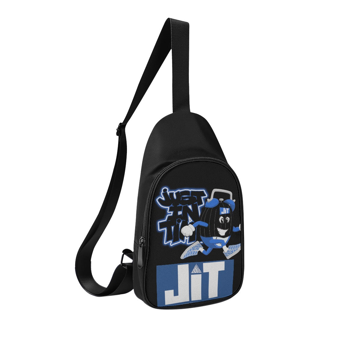 Crossbody Sling Bag Just in Time Clock