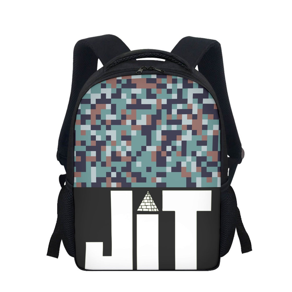 Black and Brown Camo Student Backpack