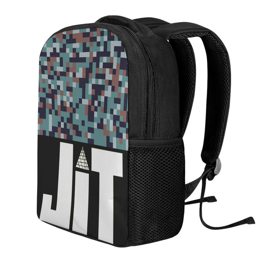 Black and Brown Camo Student Backpack